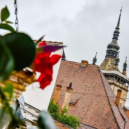 Ferienwohnung An Der Holztreppe Sighişoara Exterior foto