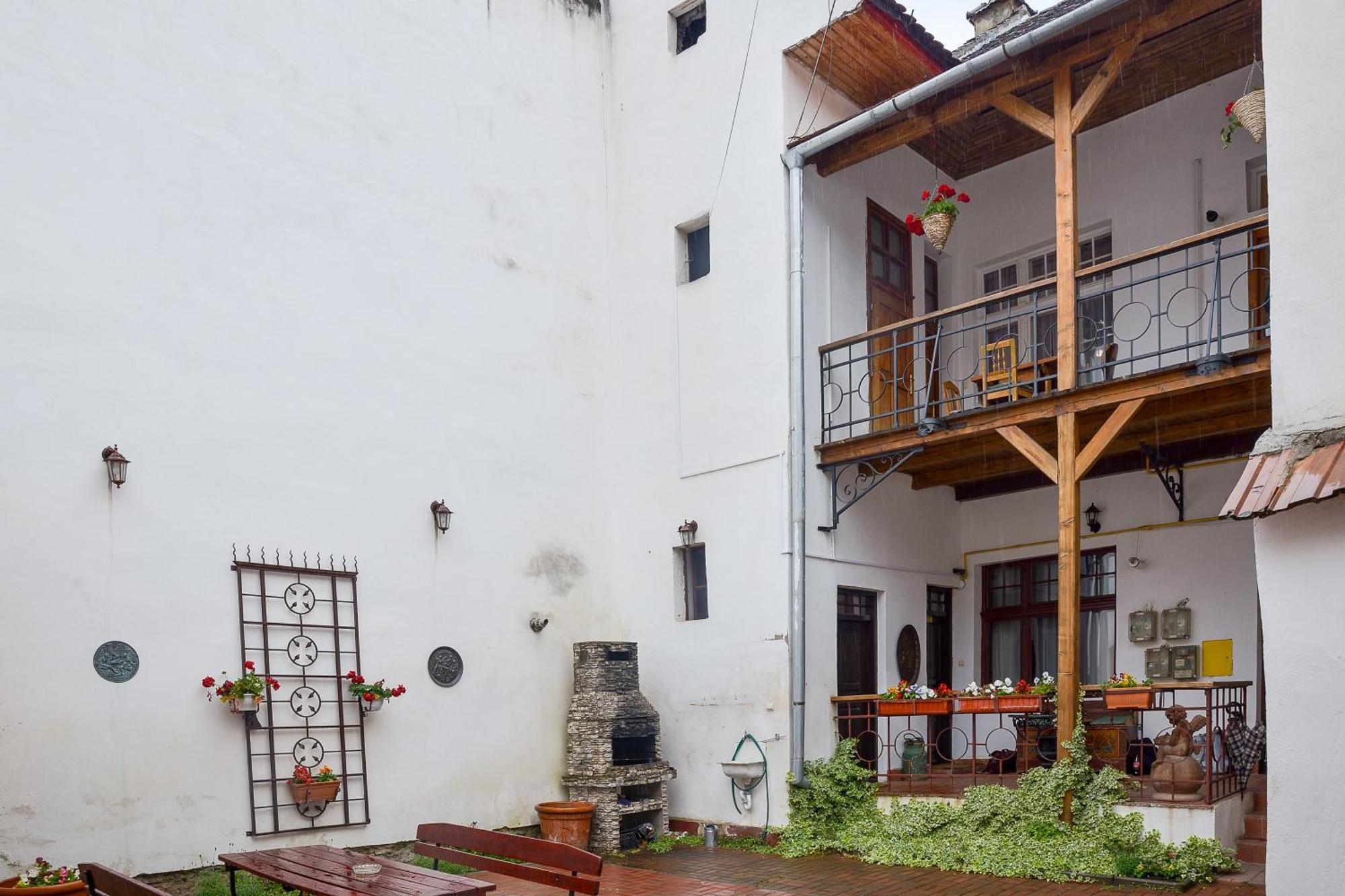Ferienwohnung An Der Holztreppe Sighişoara Exterior foto
