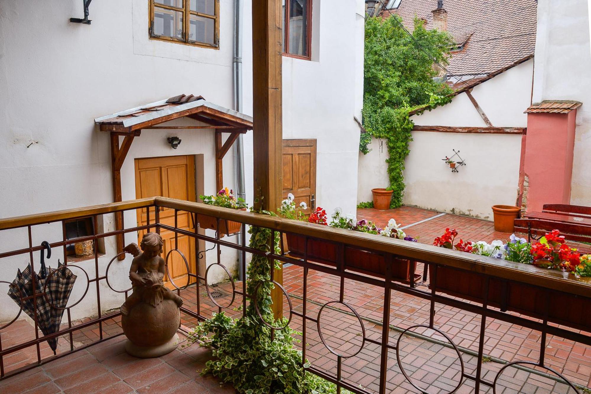 Ferienwohnung An Der Holztreppe Sighişoara Exterior foto