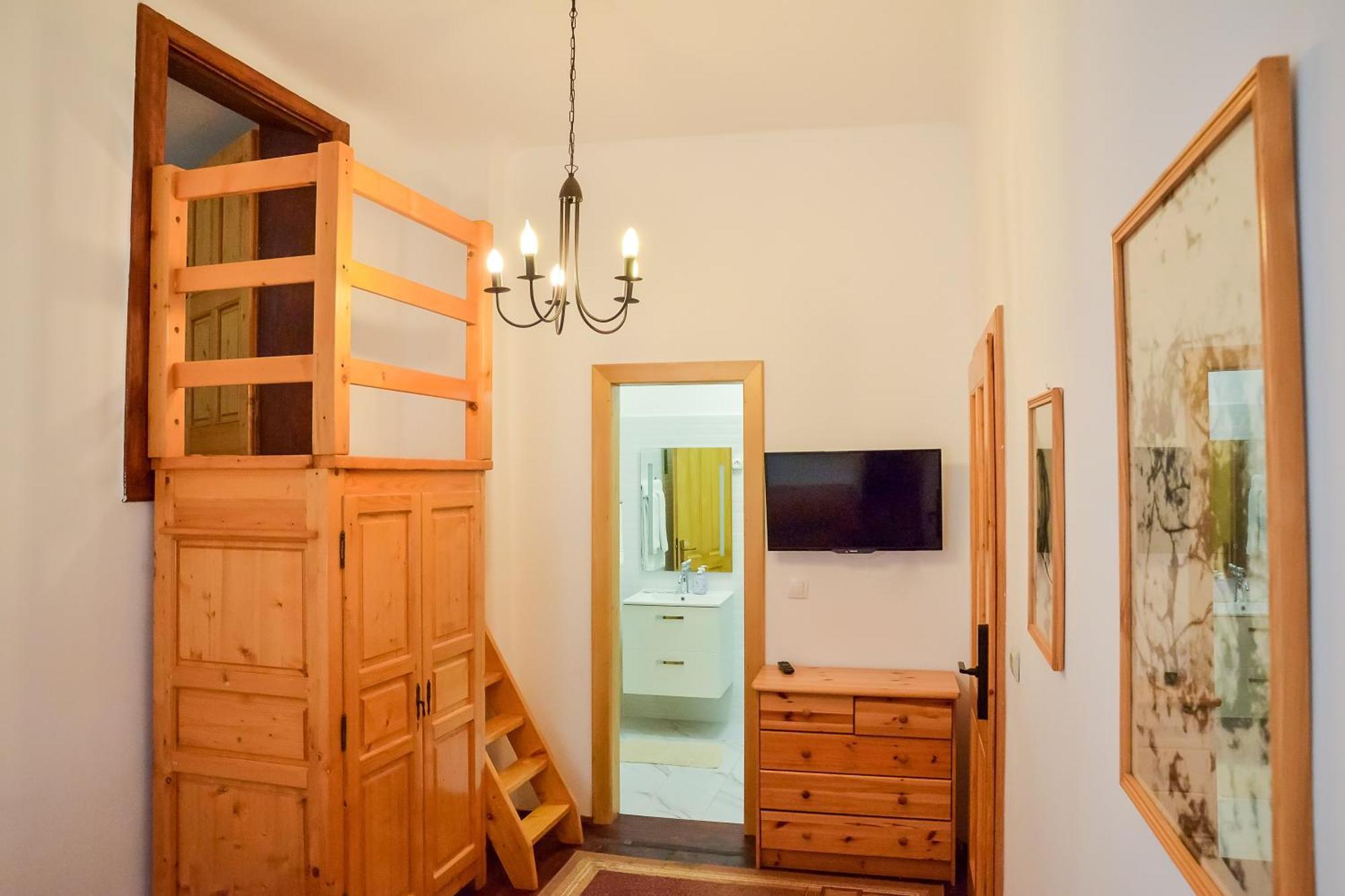 Ferienwohnung An Der Holztreppe Sighişoara Exterior foto