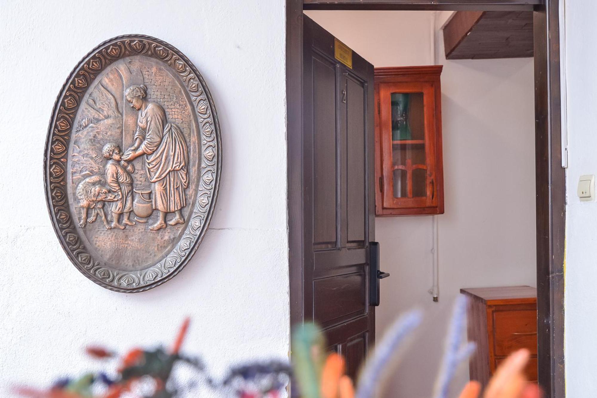 Ferienwohnung An Der Holztreppe Sighişoara Exterior foto