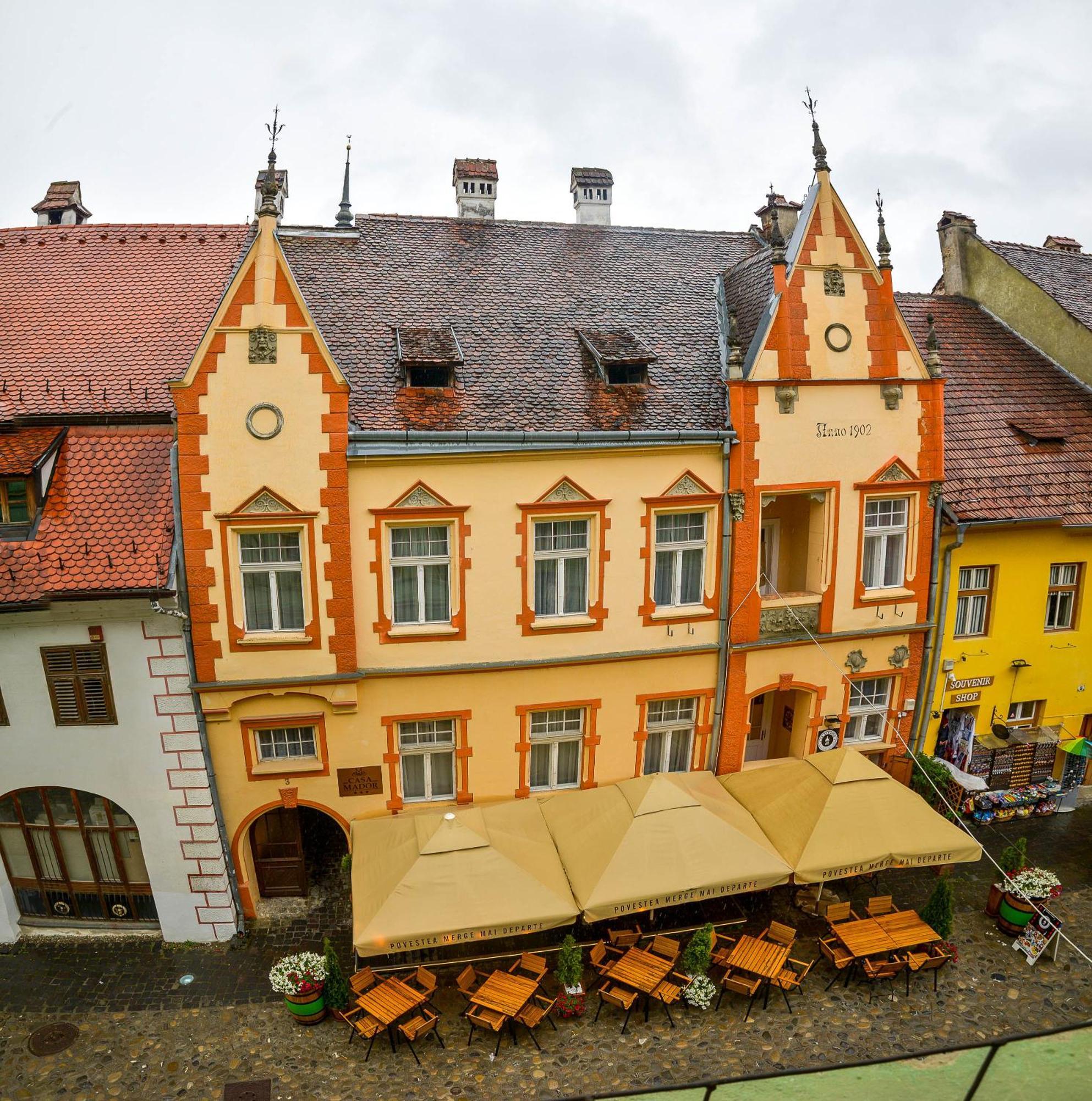 Ferienwohnung An Der Holztreppe Sighişoara Exterior foto